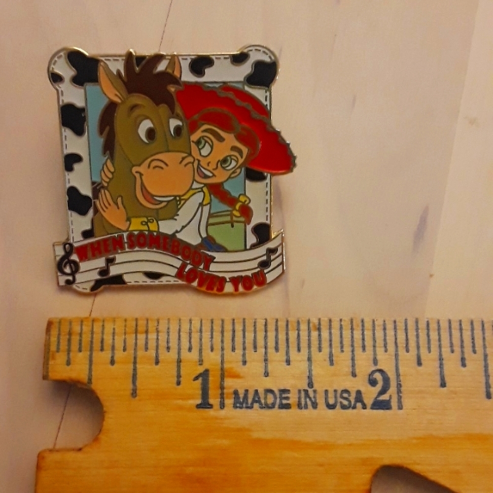 Bullseye and Jesse Toy Story Disney Trading Pin #51 2002